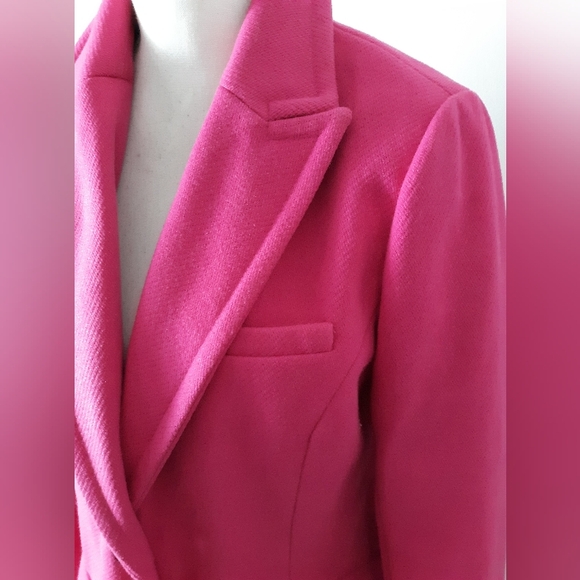 ๐ BCBGMaxAzria Fuchsia Blazer Coat - Picture 2 of 5